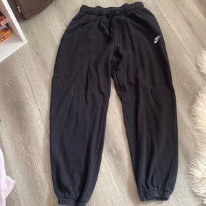Nike black oversized sweatpants